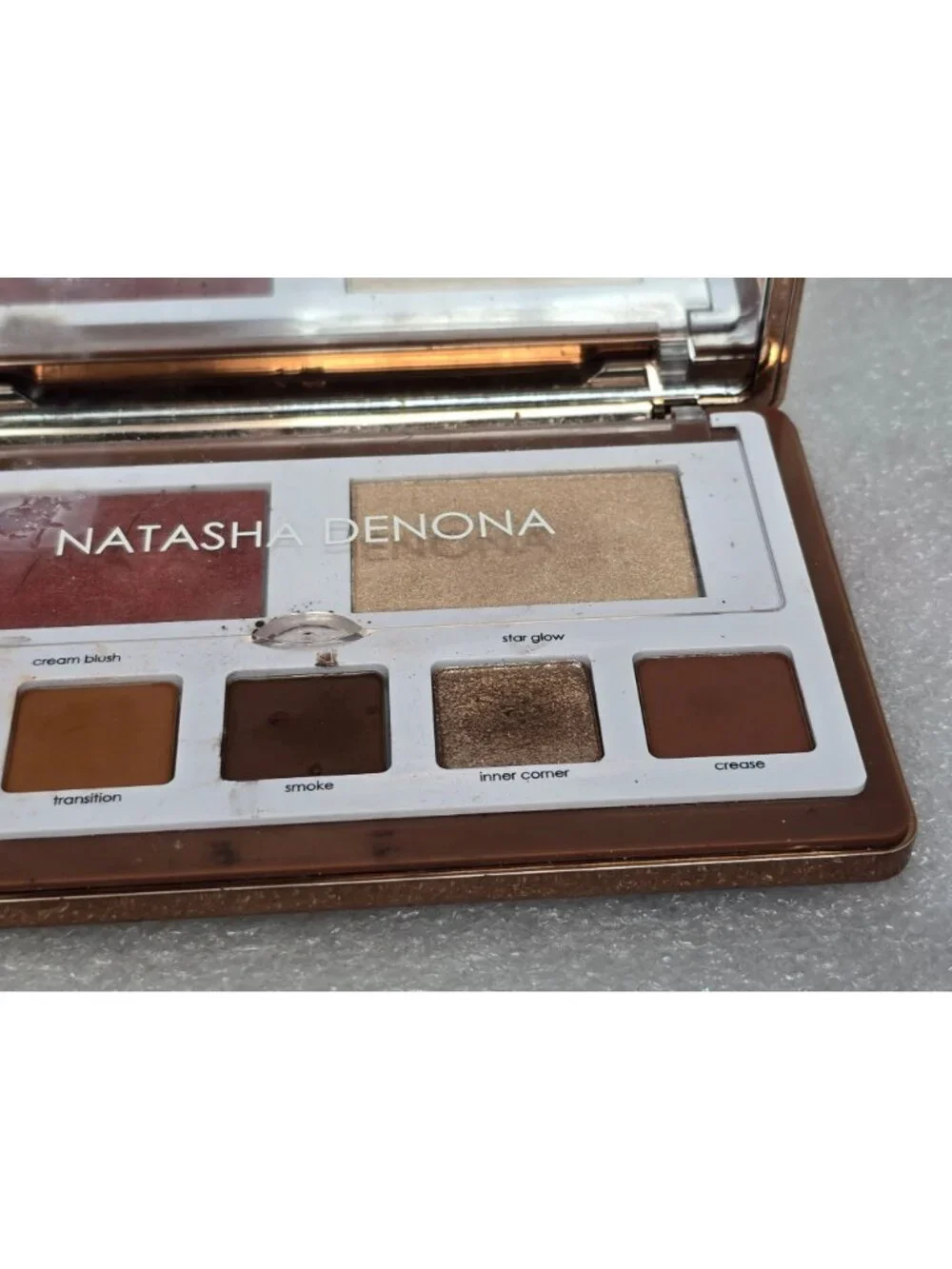 Natasha Denona Glam Face Palette Eye & Cheek Essentials Multi-Use Damaged